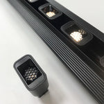projecteur led moderne 48v 2w noir mat 3000k 4000k 5000k warm neutral cold white