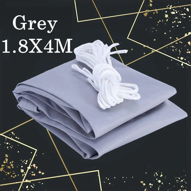 toile poly coton jaune beige bleu nuit motifs géométriques moderne résistant eau clips fixation