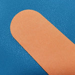 panneau décoratif moderne auto adhésif orange gris bleu jaune texture linéaire intérieur chambre enfant