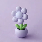 veilleuse led fleur rose verte violet moderne chambre enfant table basse ambiance tactile 3v