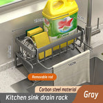 étagère cuisine inoxydable moderne adhésif gobelet nettoyage gant brosse serviette savon flacon liquide douche