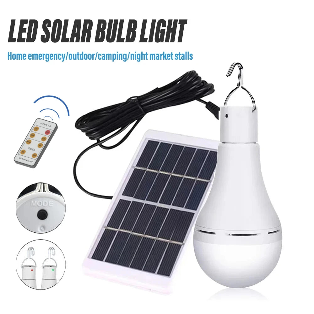 ampoule led solaire blanc moderne ip65 étanche recharge usb campingextérieururgence