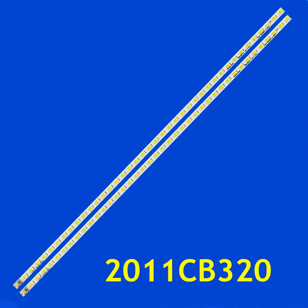 barres lumineuses led jaune bleu decoration professionnelle moderne deux pieces flux lumineux