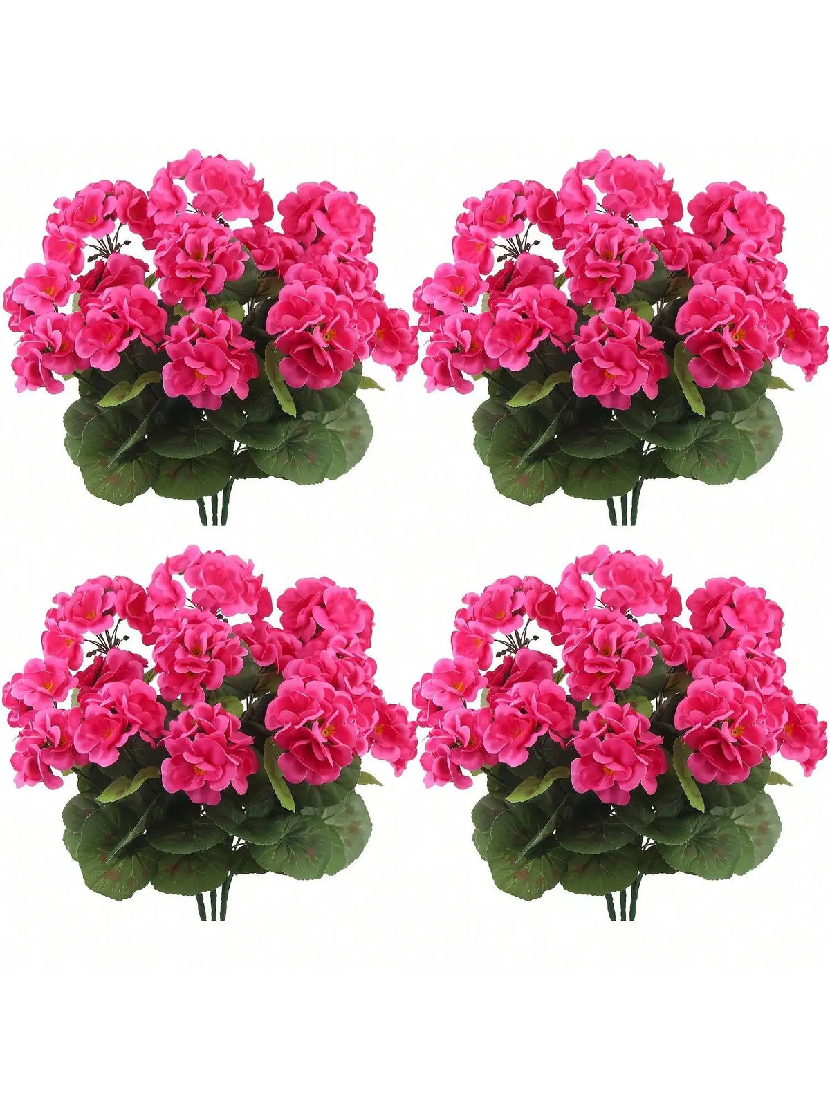 fleurs artificielles rose rouge blanches modernes décoration extérieure intérieure pot terre cuite anniversaire fêtes