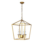 lampe suspendue moderne dorée verre opalin ampoules structure géométrique simple chambre salon