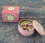 bougies parfumées cire soja parfum mandala boho chic bleu rose noir blanc aromathérapie