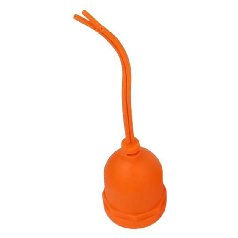 ampoule vis e27 moderne orange noir support filaire certification étanche haute température
