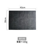 serviettes table rectangulaires toile lin gris bleu marron modernes imperméables