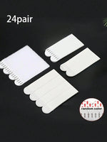 cadre mural support adhésif noir blanc contemporain 48 bandes adhésives 12 paires différentes