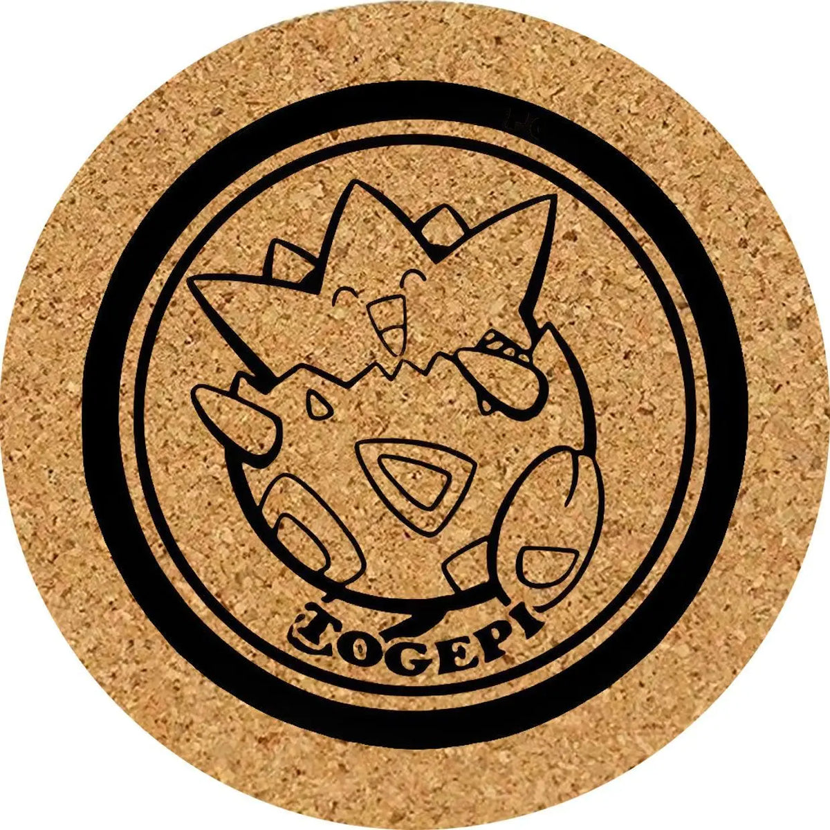 dessous verre pokémon Pikachu Squirtle Charmander Bulbasaur mignons accessoires anime graphiques liège unisexe