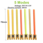 lampe led flexible effet pluie meteores clips fixation decoration interieure