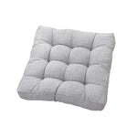 coussin siège rond polyester tissage fin rayé moderne couleur rose clair confortable 45x45cm