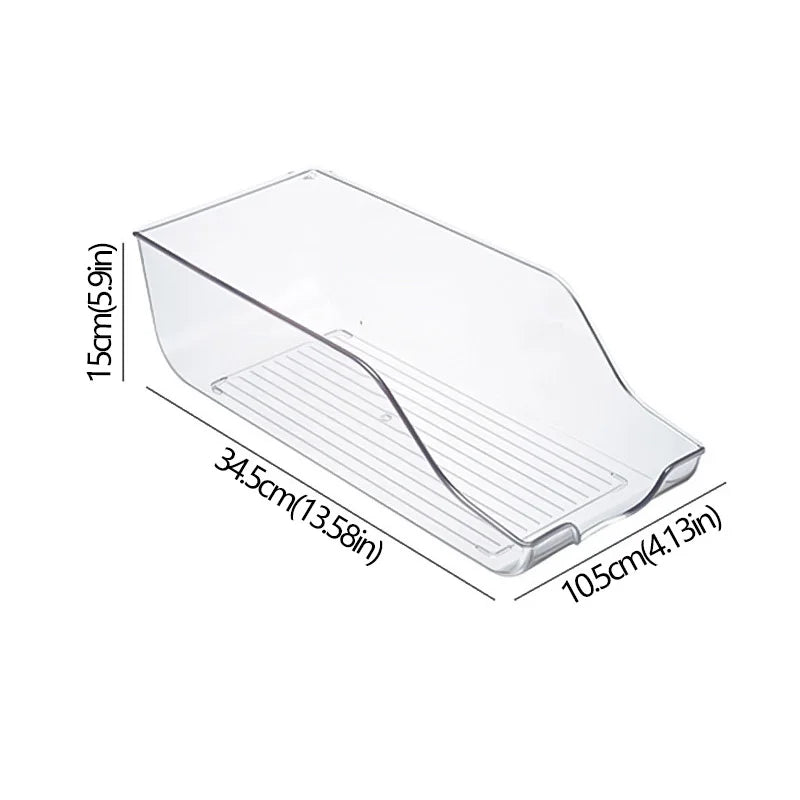 boîtes rangement transparentes plastique réutiliables poignées moderne minimaliste empilables garde manger réfrigérateur congélateur respectueux