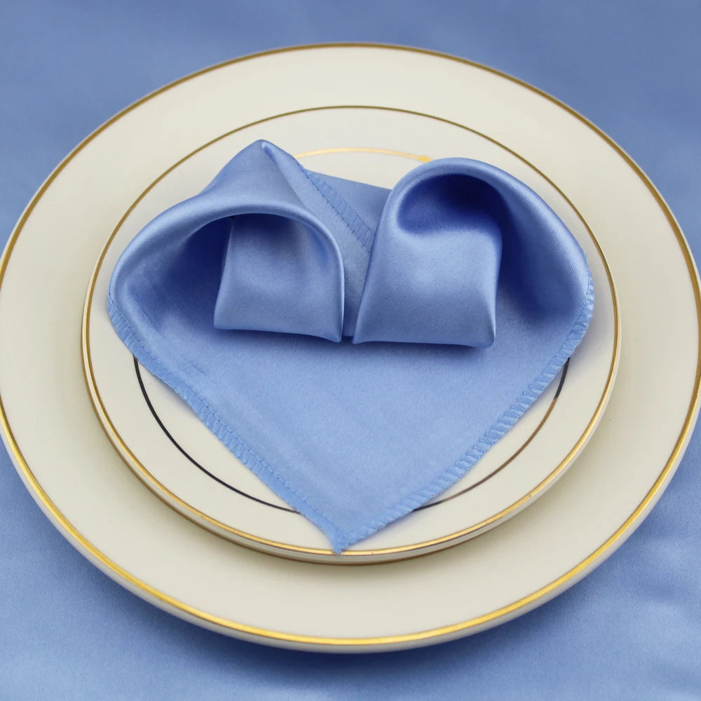 serviette table satin pliée forme coeur mariage décoration fête