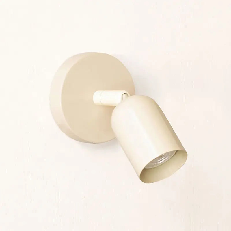 lampe murale moderne vert olive rouge beige rose pâle mat ampoule E27 5W