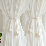 rubans fleurs tulipe couleur rose beige jaune vert clair décoratifs ajustables intérieurextérieur