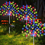 guirlande lumineuse solaire multicolore blanc boules lumineuses moderne décoration patio piscine camping mariage