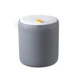 poubelle couleur bleue rose gris moderne minimaliste ordures stockage plastique
