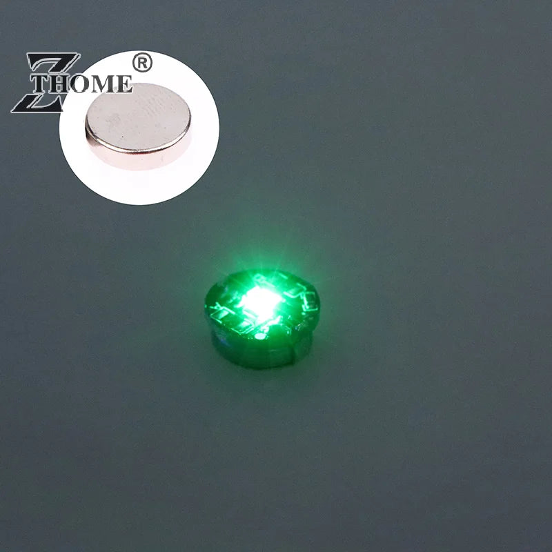 mini lampe led aimantée couleurs variées moderne technologique lampe centrale cercle