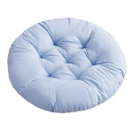 coussin rond épais couleur unie antidérapant tapis tatami doux polyester coton moderne toilette sieste