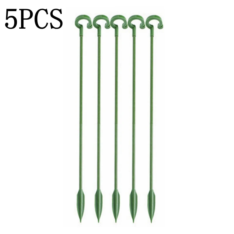 tiges soutien plantes vertes clips anti lodging moderne pot fleurs réutilisables 17cm 27cm 37cm