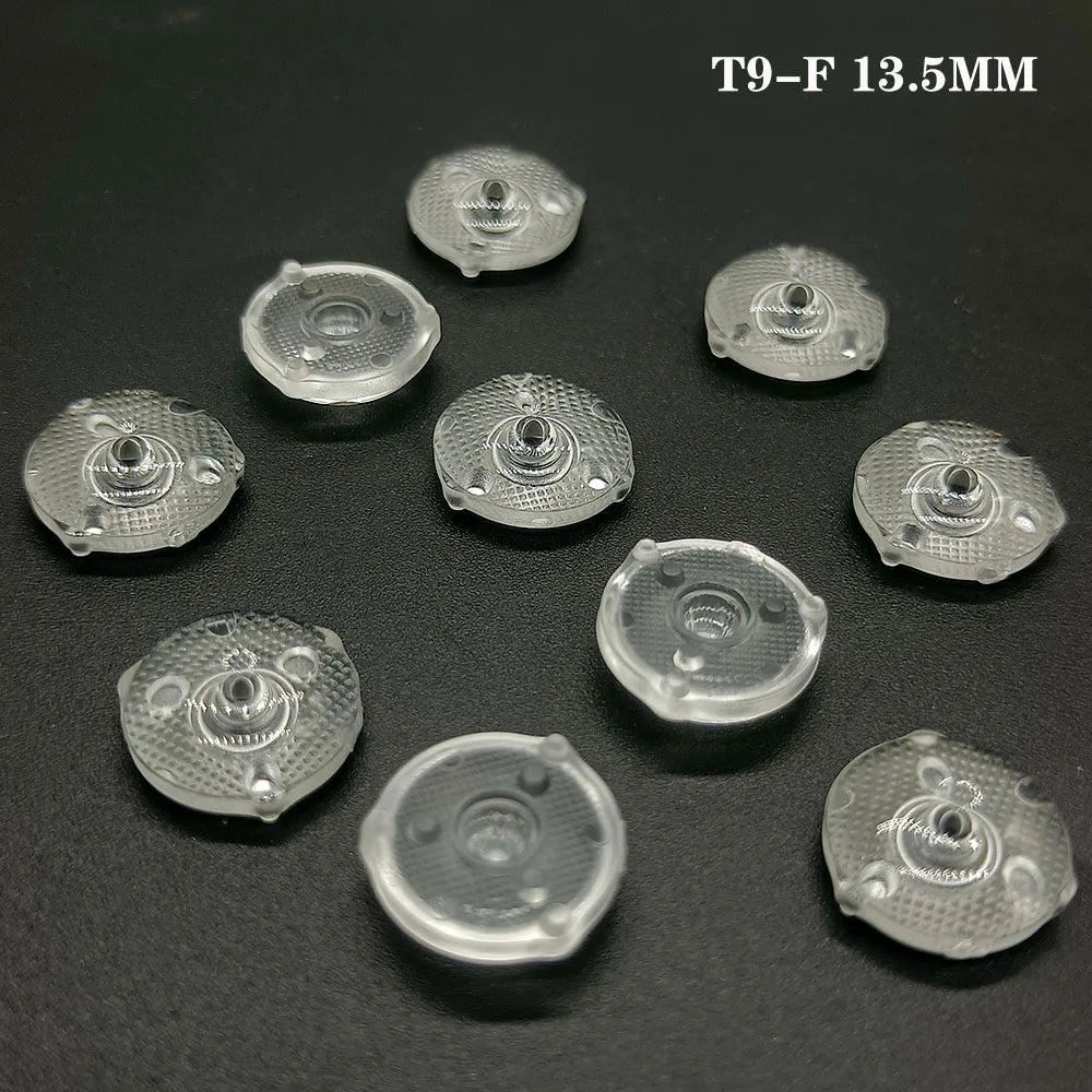 cache led transparent adhésif moderne 11x6.3mm légèrement opaque rond lisse bande led