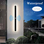 lampe extérieure moderne led rechargeable noir blanc capteur mouvement 110 240v