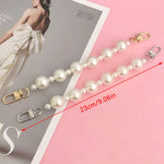 bracelet blanc vintage métal boucles dorées cliquet 23cm