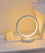 lampe table led blanc moderne minimaliste 17cm 10cm adhésif câble usb certifiée ccc cqc