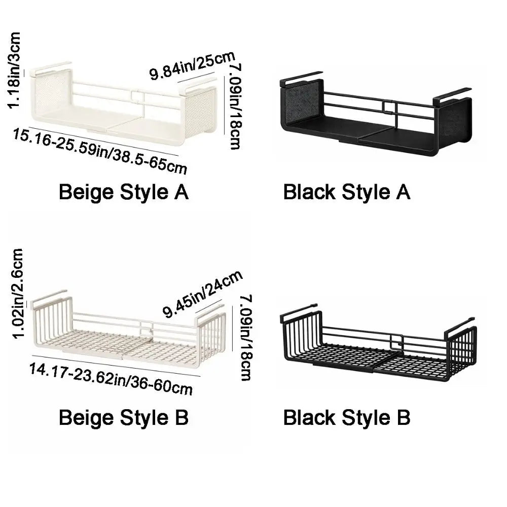 support rangement placards moderne clips grille maille beige noir sans bpa