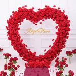 Arche fleurs rose romantique décoration extérieure mariage anniversaire événement table