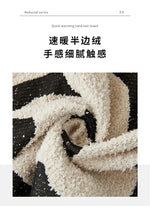 couverture canapé velours motif floral moderne fixation coussin beige automne hiver polyester machine lavable