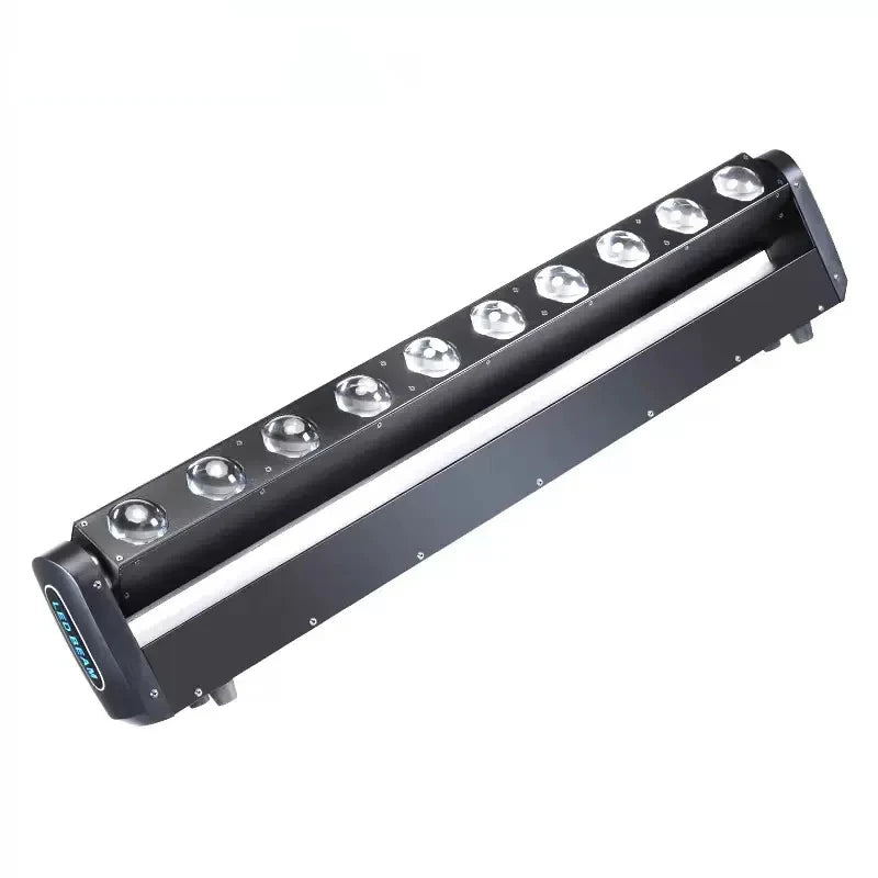 barre lumineuse led professionnelle dje scène noir moderne effets lumière contrôle dmx 400w