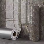papier peint marbre blanc gris moderne adhésif décoration chambre salon diy pvc auto collant