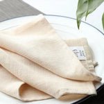 serviettes table coton lin vert bleu rouge gris minimaliste réutilisable 30x45cm festive mariageextérieur