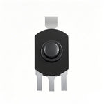 interrupteur bouton pression noir moderne certifié rohs ccc cqc 27.6mm 17.2mm 4.8mm 3modes 5ans