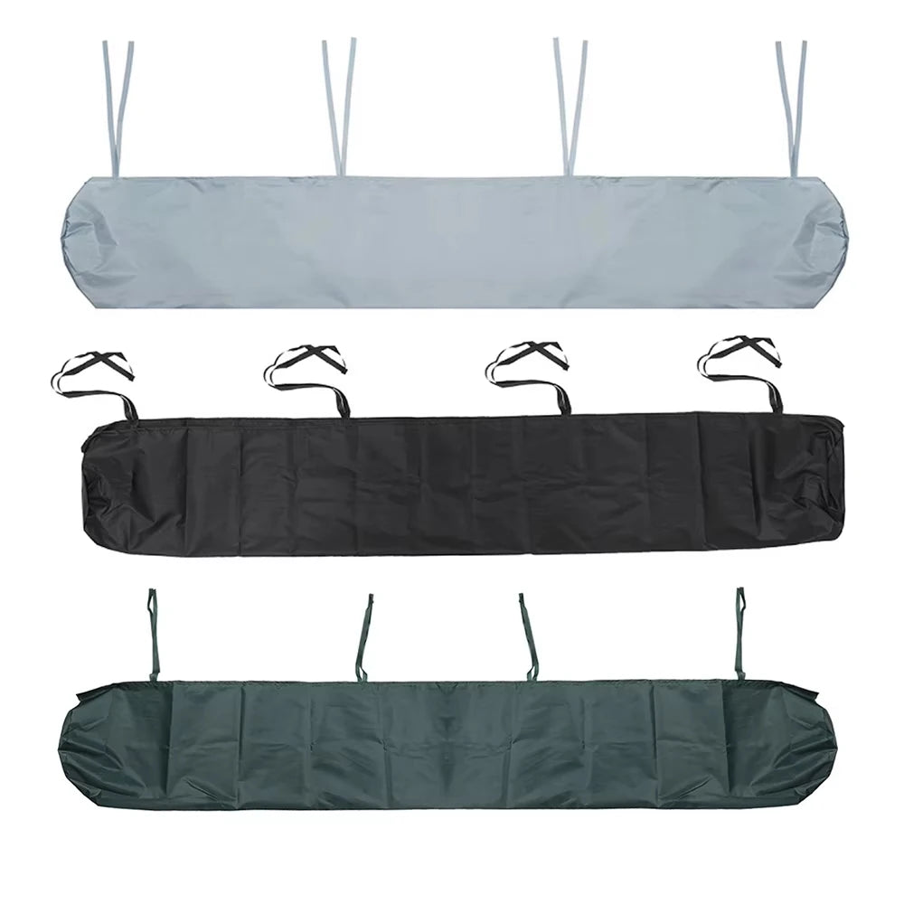 housse protection auvent terrasse gris imperméable résistant intempéries extérieur jardin