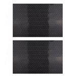 tapis cuisine antidérapants résistants chaleur facile nettoyer moderne noir gris clair