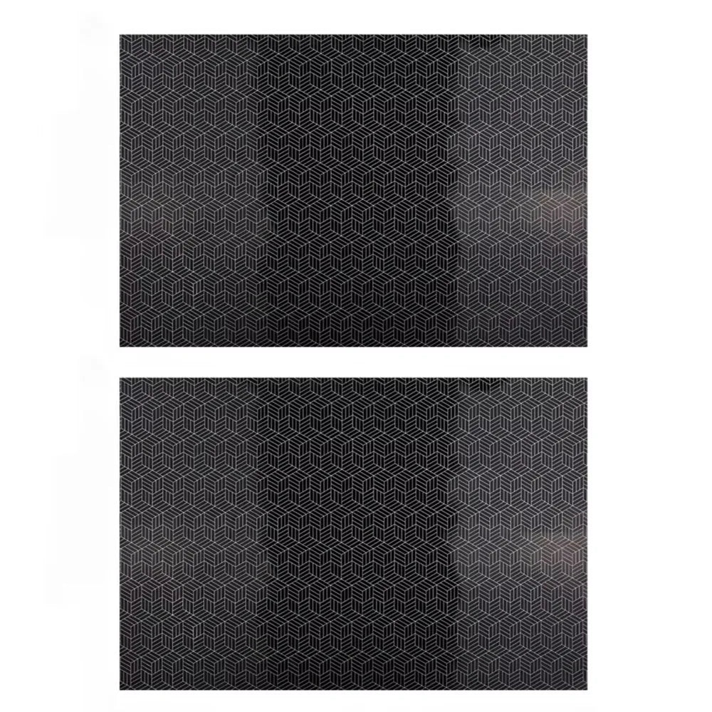 tapis cuisine antidérapants résistants chaleur facile nettoyer moderne noir gris clair