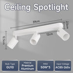 spots led plafonniers gu10 remplaçables ampoules modernes éclairage intérieur chambre cuisine