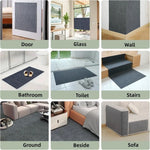 tapis protection chat tissu adhésif moderne gris beige 30x100cm 40x200cmrollable