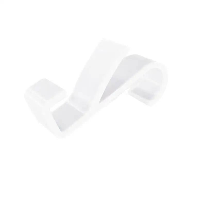 crochets multifonctionnels blancs transparents modernes lisses facile porte salle bain