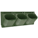 pots muraux modulaires plantes vert foncé moderne minimaliste drainage fixations MODULES ASSEMBLAGE