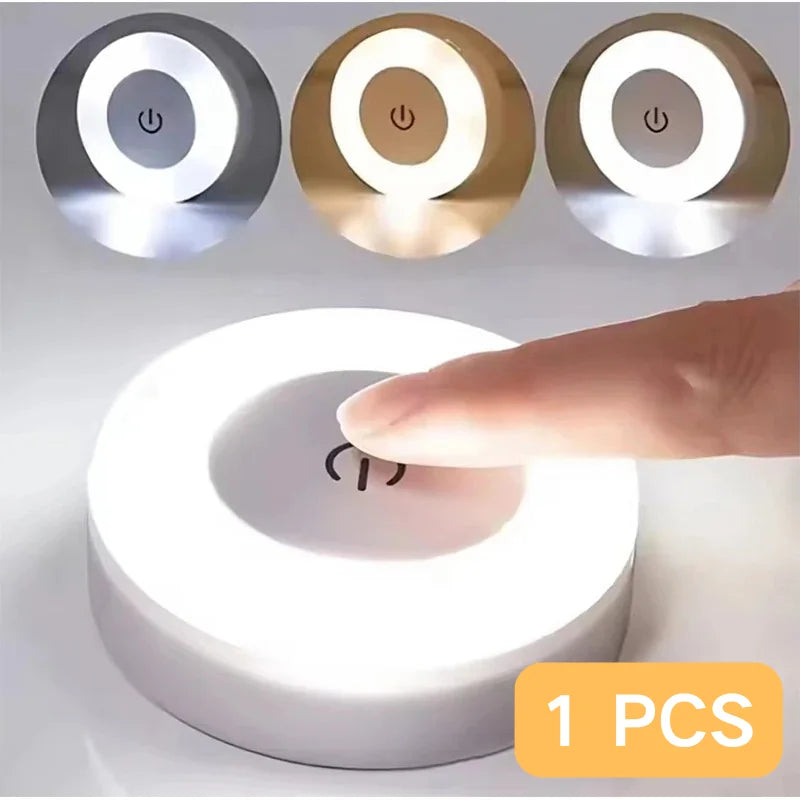 lampe led moderne blanc télécommande réglage luminosité indicateur batterie interface type dressing