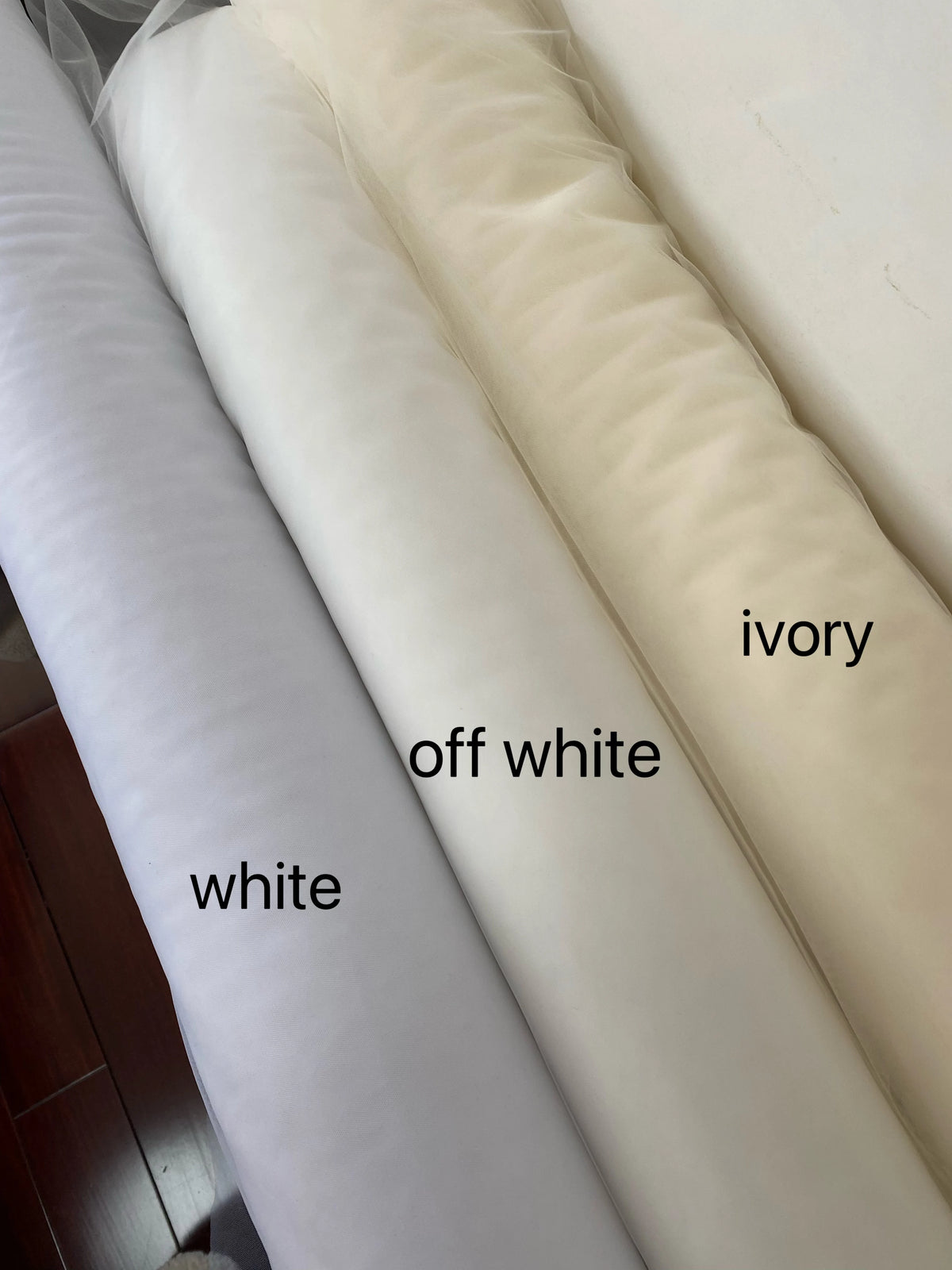 voile mariée deux niveaux dentelle polyester femme classique blanc translucide clips métalliques