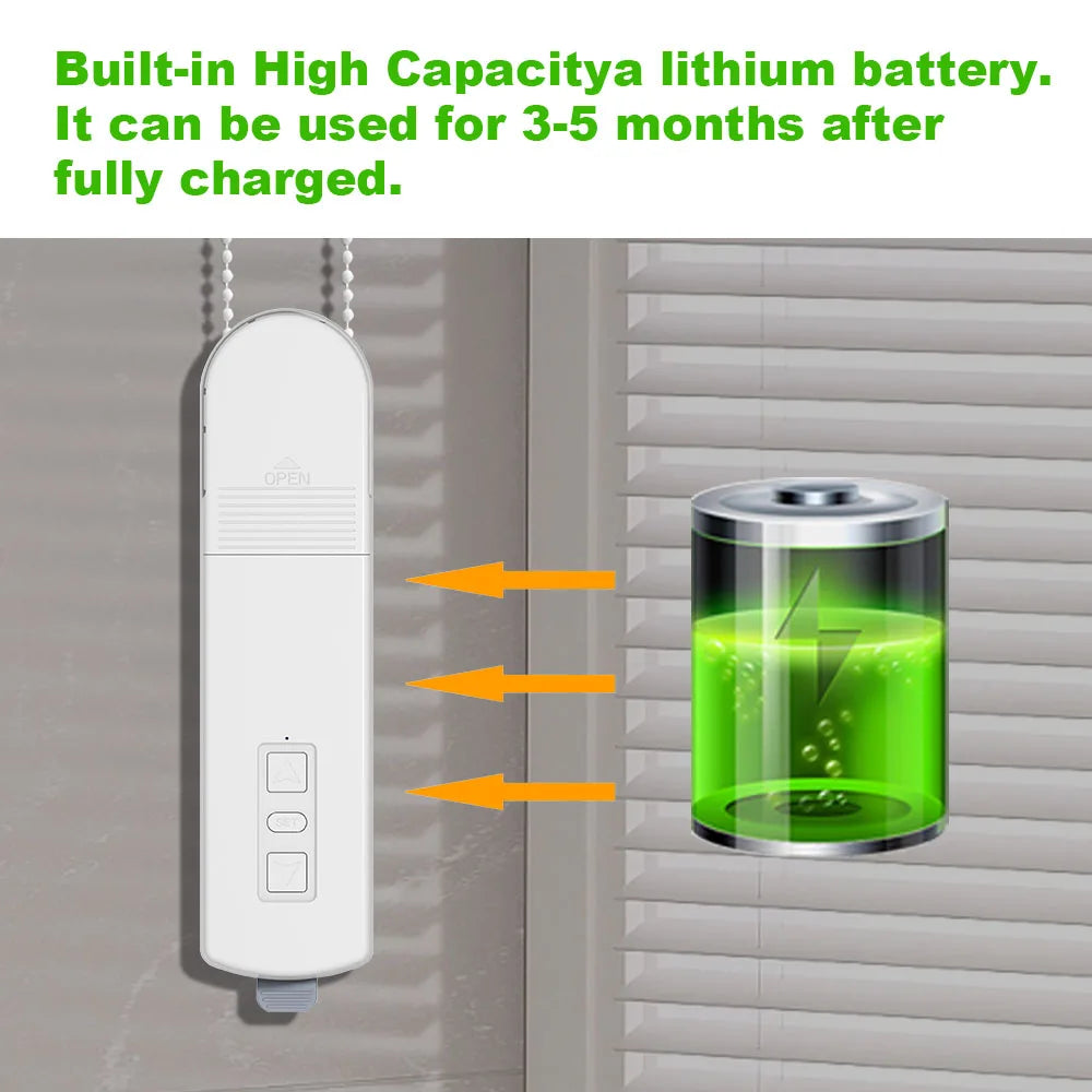 rideau électrique blanc moteur solaire moderne alexa google tuya smart