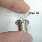 ampoules led transparentes classiques 2.4v 3.6v 4.8v 6v 7.2v filament métallique flux lumineux certification