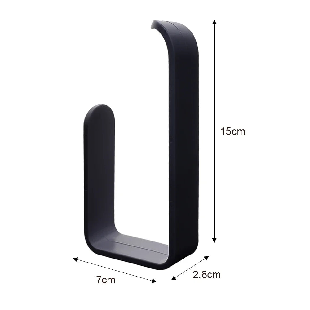 porte serviettes toilette adhésifs moderne minimaliste noir blanc texture mat opacité
