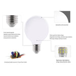 ampoule led blanc naturel e27 globe terrestre 5w moderne économie energie chambre salon