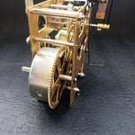 horloges mécaniques antiques dorées engrenages vis ajustables classique
